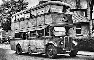 Bournemouth bus 1948